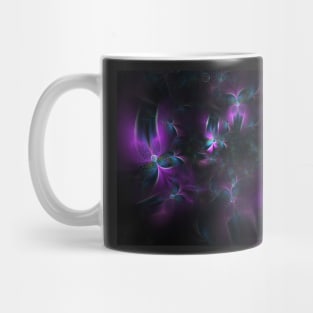 Purple flames Mug